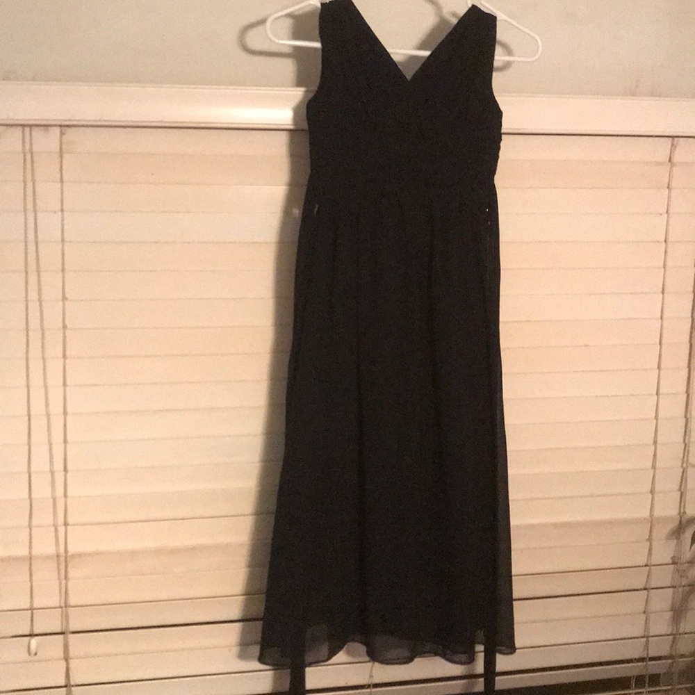 Black long dress